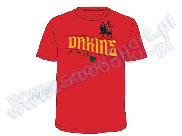 Koszulka Dakine Lion Tee Red 2010 przeceny